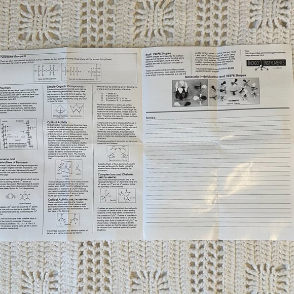 University Chemistry Bundle - Molecular Model Set and Lab Protective Eyewear - Picture 13 of 13